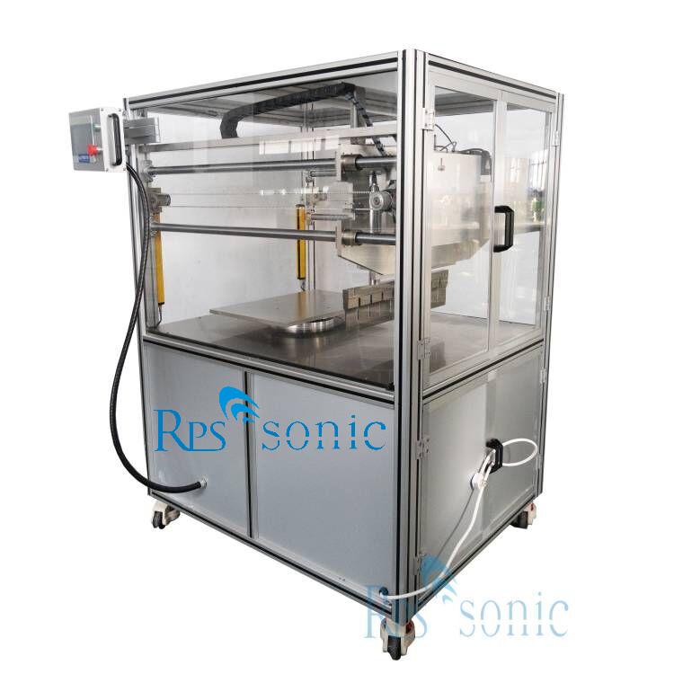 Máquina automática de corte ultrassônico de alimentos para corte de bolo e pão