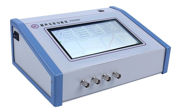 Analisador de impedância ultrassônica compatível com alta frequência para transdutores de ultrassom