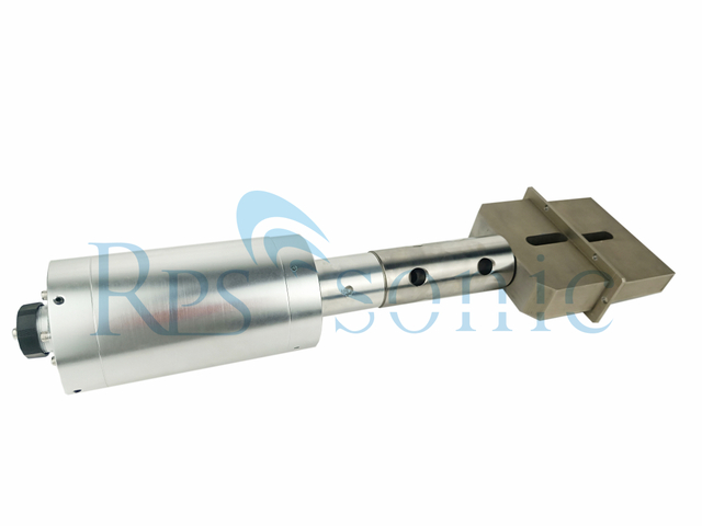 Ultrasonic personalizado Chifre com Revestimento para máquina de soldadura