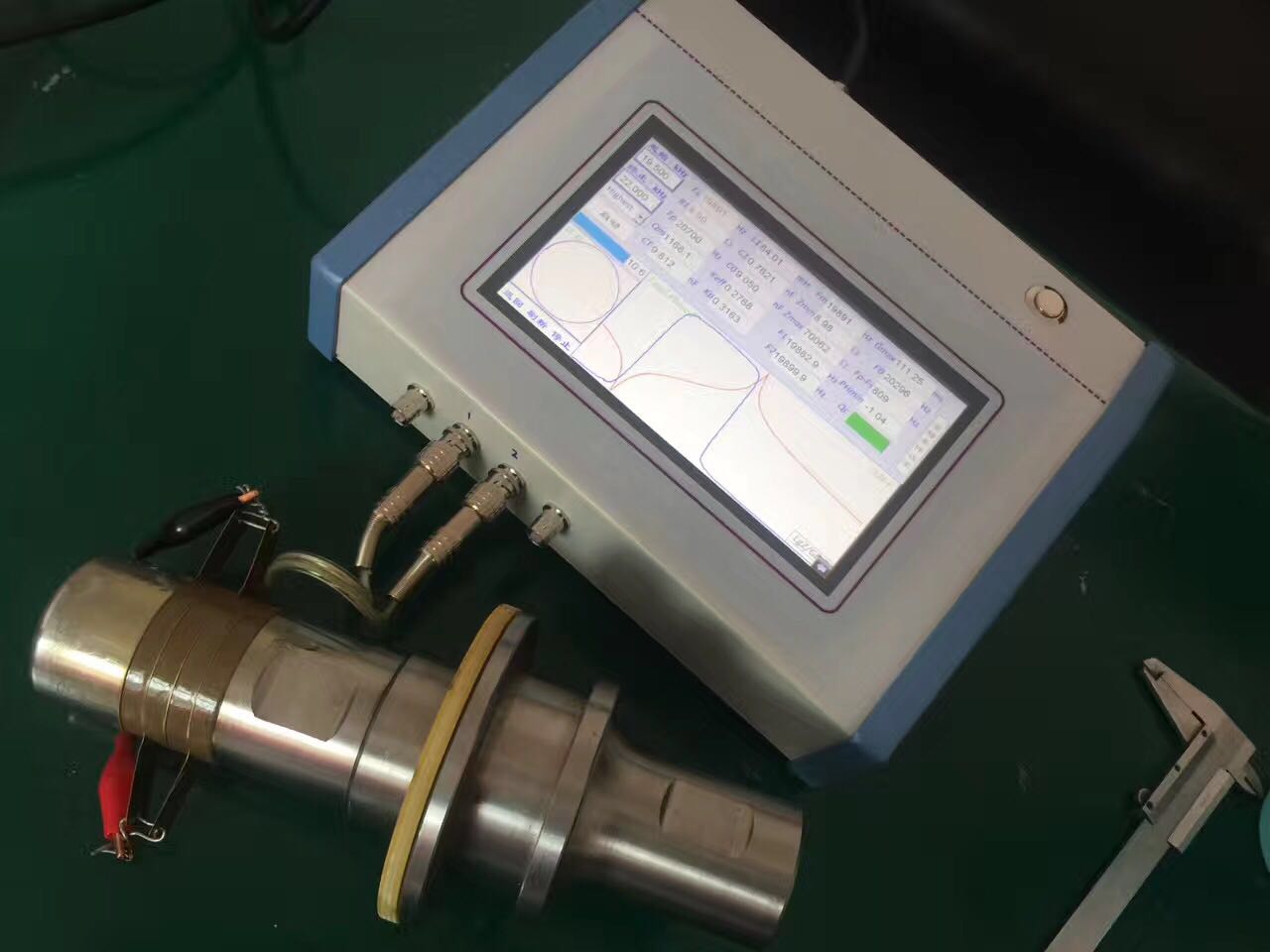 analisador de transdutor ultra-sônico