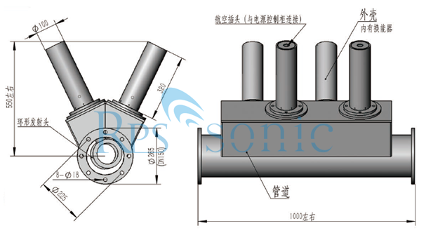 Ultrasonic dispersão Equipamento 20Khz 1500W