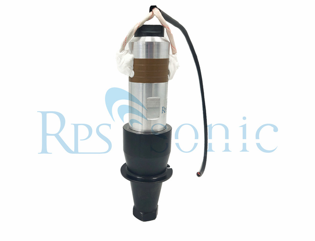 O transdutor ultra-sônico da soldadura de 20Khz 50mm para continua a selagem da tela do trabalho