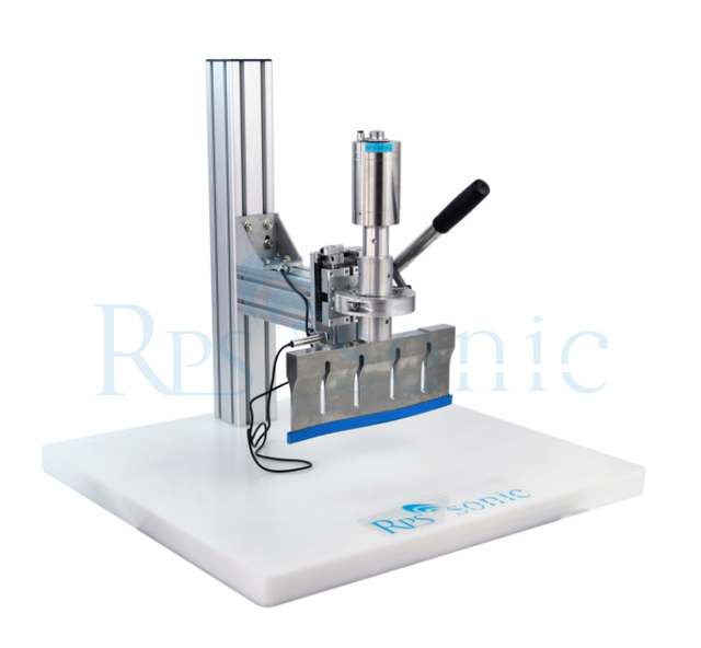 Máquina de corte e prensa ultrassônica de trabalho contínuo de 20kHz 305mm para corte de alimentos