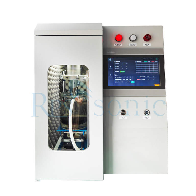 Equipamento inteligente de equipamento de cavitação ultrassônica inteligente Máquina de teste de homogeneizador ultrassônico
