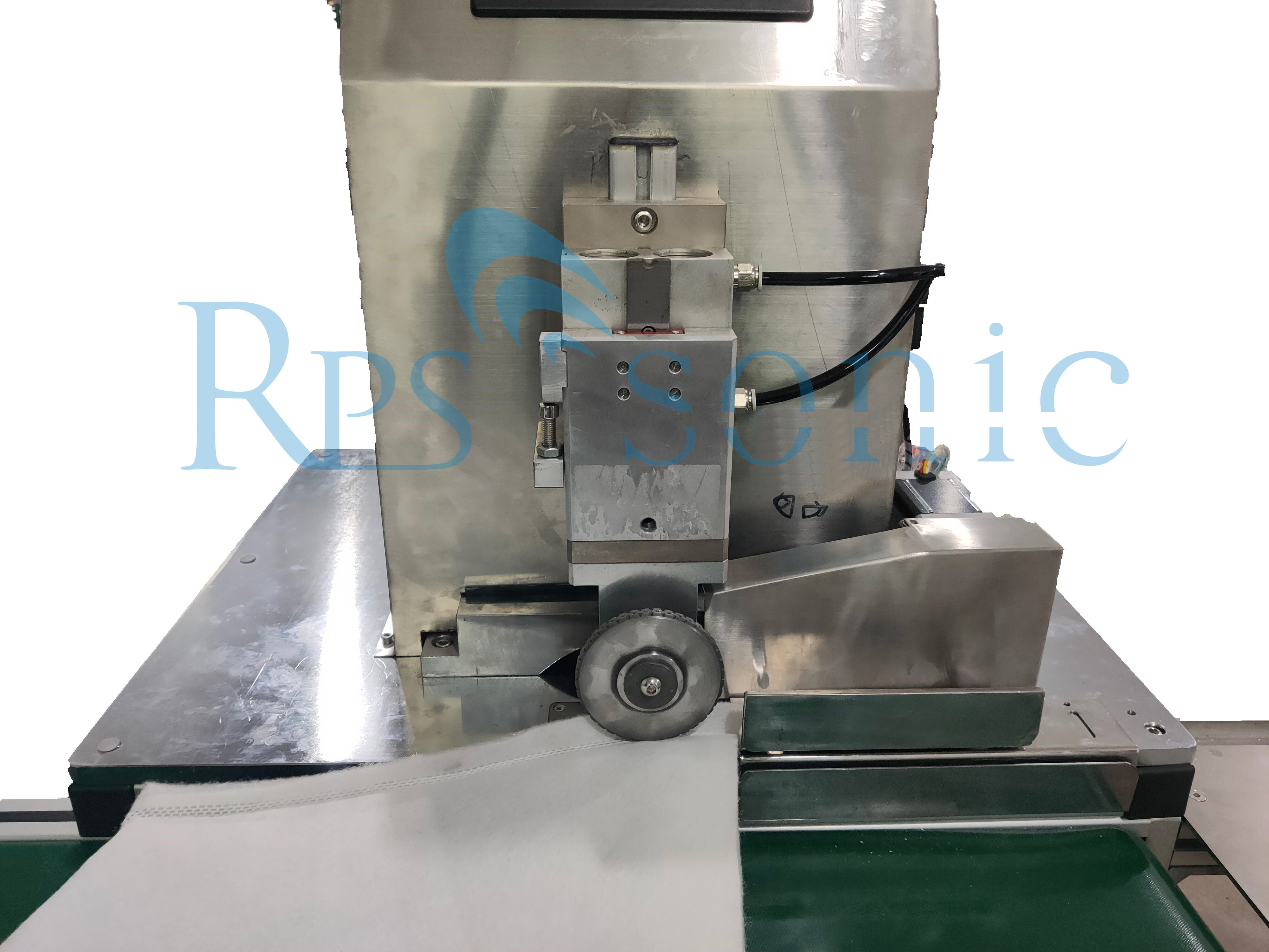 Máquina de solda rotativa ultrassônica para soldagem contínua do elemento filtrante