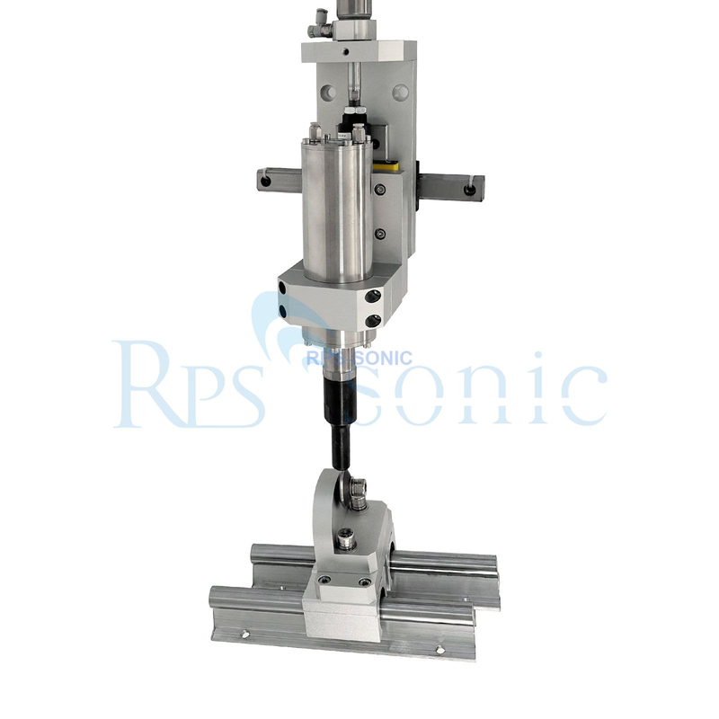 Máquina de corte e selagem ultrassônica de alta qualidade com máquina de corte de rolo com cilindro de ar