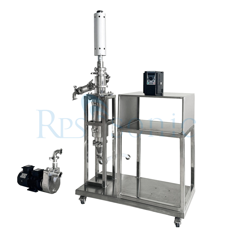 Máquina de extração de cogumelos de equipamento de óleo de mangueira de homogeneidade ultrassônica personalizada
