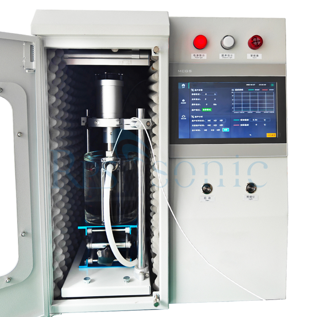 Equipamento inteligente de equipamento de cavitação ultrassônica inteligente Máquina de teste de homogeneizador ultrassônico