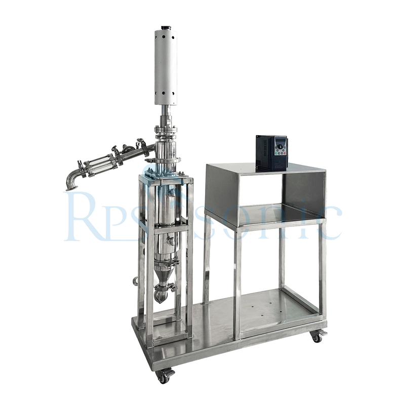 Máquina de extração de cogumelos de equipamento de óleo de mangueira de homogeneidade ultrassônica personalizada