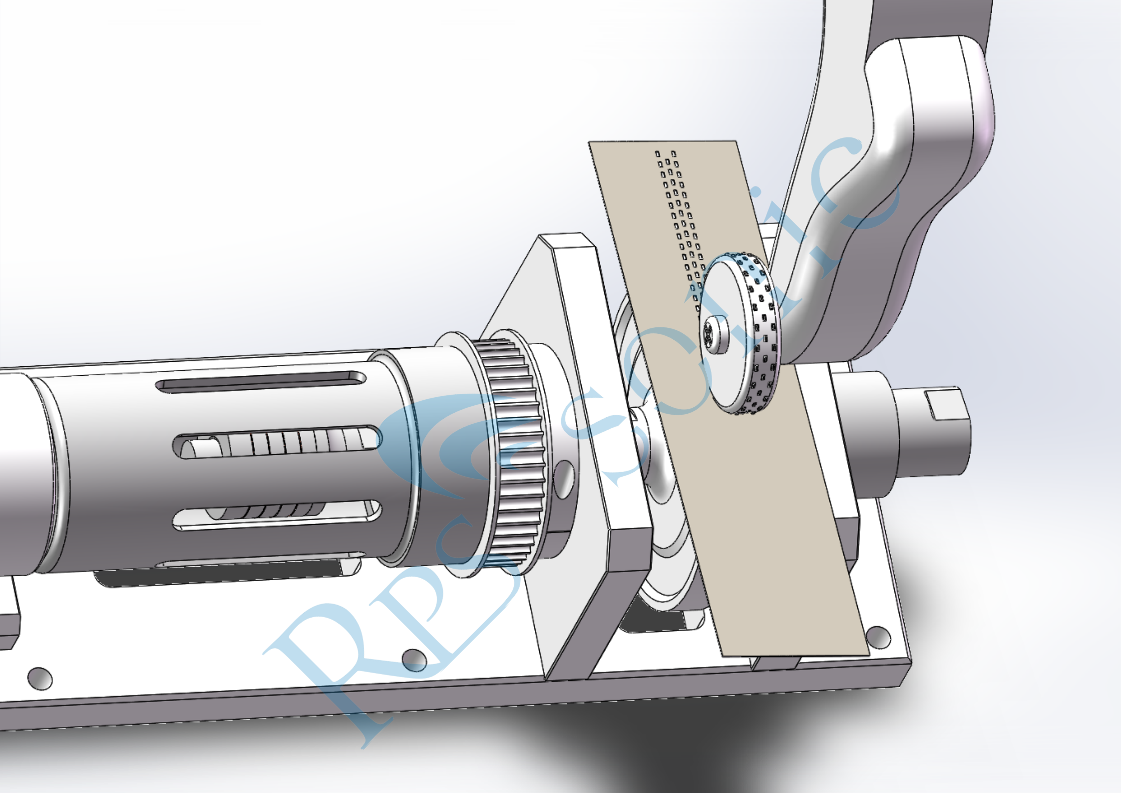 Buzina rotativa ultrassônica simétrica de 35KHZ para soldagem acústica radial