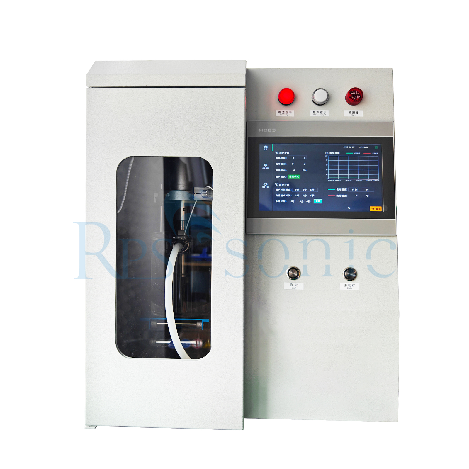 Equipamento inteligente de equipamento de cavitação ultrassônica inteligente Máquina de teste de homogeneizador ultrassônico