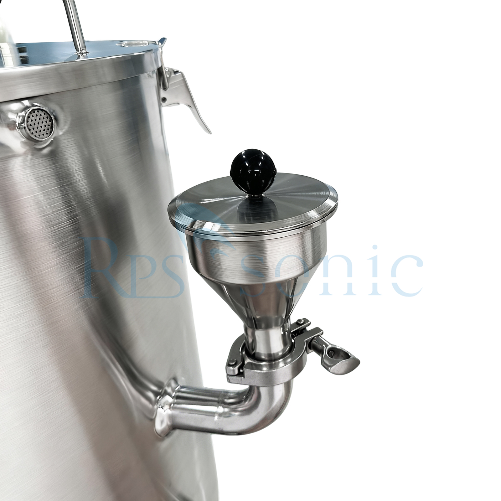 Extrator de homogeneizador ultrassônico industrial 50L com tanque de aquecimento de três camadas para extração de frutas
