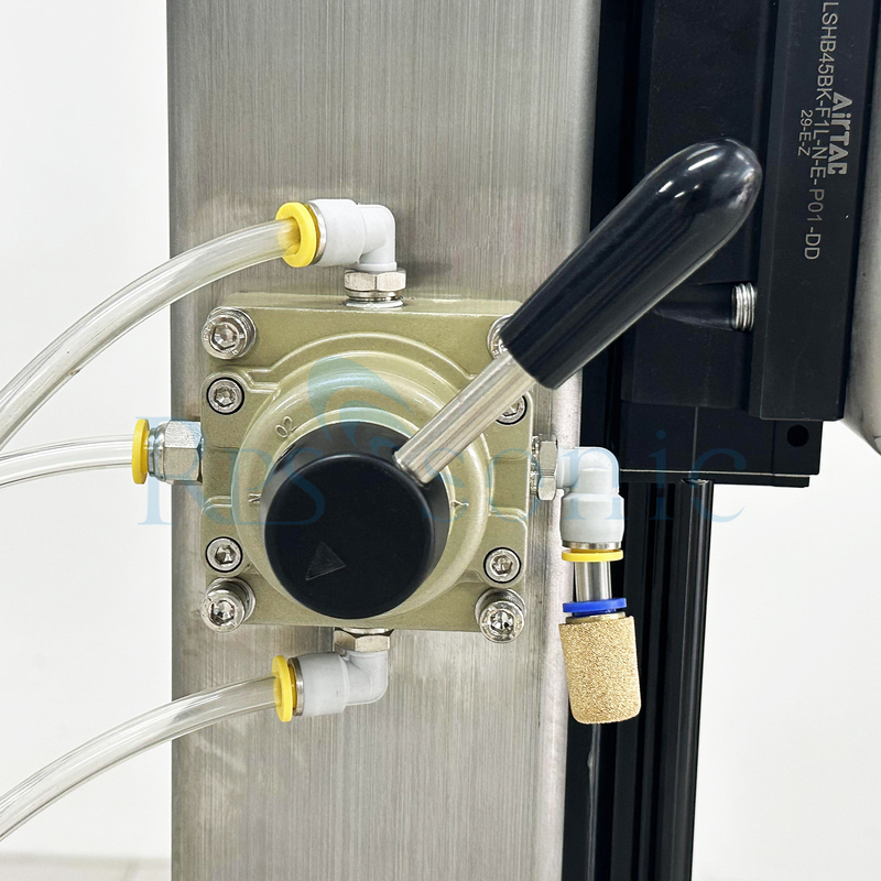 Máquina de dispersão ultrassônica de homogeneidade ultrassônica industrial personalizada com suporte pneumático