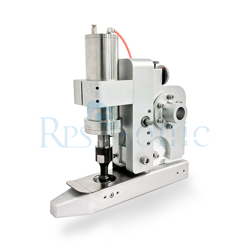 Máquina de corte e selagem ultrassônica de alta qualidade com máquina de corte de rolo com cilindro de ar
