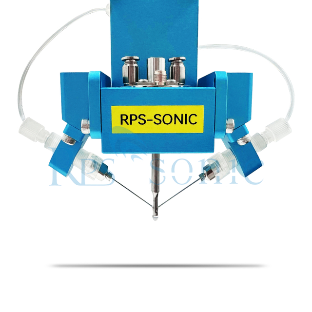 Máquina de revestimento de pulverização por pulverização ultrassônica de alta precisão de alta precisão para nanopartículas de metal