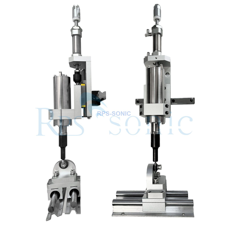 Máquina de corte e selagem ultrassônica de alta qualidade com máquina de corte de rolo com cilindro de ar