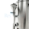 Extrator de homogeneizador ultrassônico industrial 50L com tanque de aquecimento de três camadas para extração de frutas