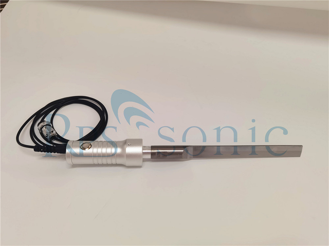 Faca de corte ultrassônico portátil para corte de baguete