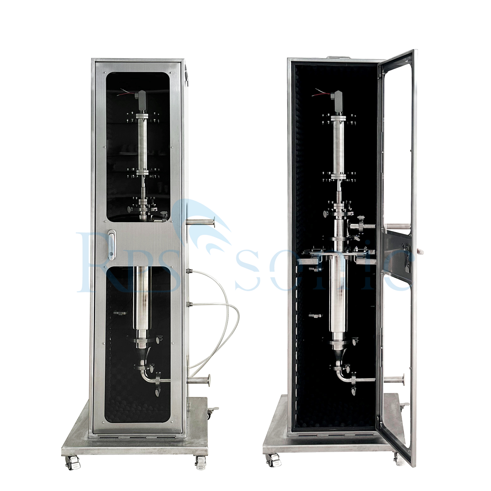 Homogenizador ultrassônico anti-explosão de 3000W para processamento de álcool etílico com caixa à prova de som